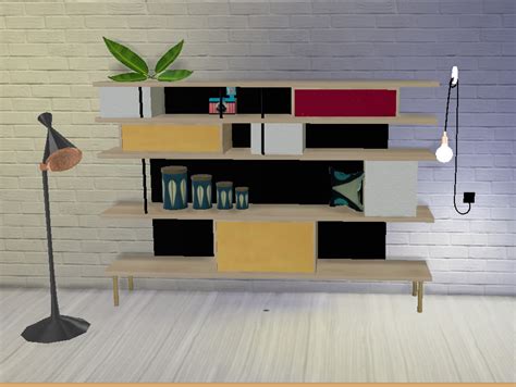 Sims 4 Ccs The Best Book Shelf By Steffor