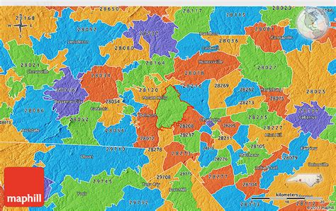 29 Map Of Charlotte With Zip Codes Online Map Around The World