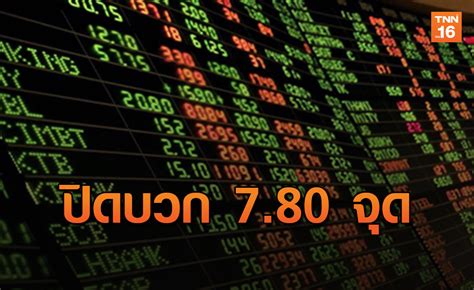 Jun 22, 2021 · ภาวะตลาดหุ้นไทย: หุ้นไทย ปิดบวก 7.80 จุด ตามตลาดภูมิภาค