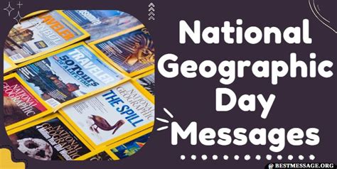 National Geographic Day Messages Wishes Quotes