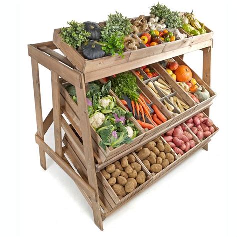 Multi Tier Fruit And Veg Units From Artisan Crate Range Shop Shelving