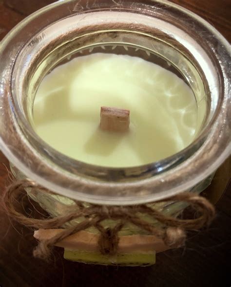 Handmade Luxury Wooden Wick Candle Etsy