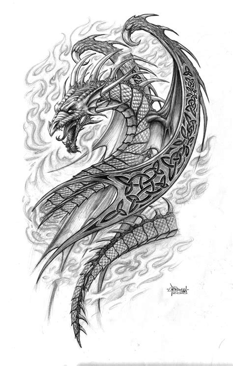 For example, because a medieval or tribal dragon design can be long, the length of your arm makes the perfect canvas for a dragon sleeve tattoo. 50 Dragon Tattoos Designs and Ideas - Yo Tattoo
