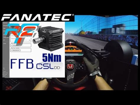 FFB FANATEC CSL DD 5Nm For McLaren HONDA MP4 6 ASR Formula
