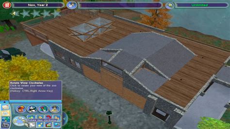 Building A House In Zoo Tycoon 2 2004 British Colombia Canada