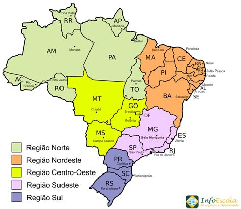 top 8 quais são as siglas dos estados de cada região sudeste 2022