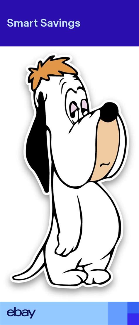 Droopy Dog Cartoon Sticker Decal 5 Ebay Cartoon Sticker Cartoon