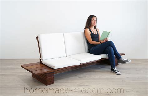 Therefore, it must be equipped with stylish and assistive furniture. HomeMade Modern EP124 DIY Outdoor Sofa