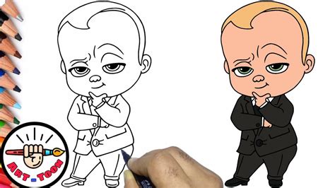 How To Draw Boss Baby Step By Step Easy YouTube
