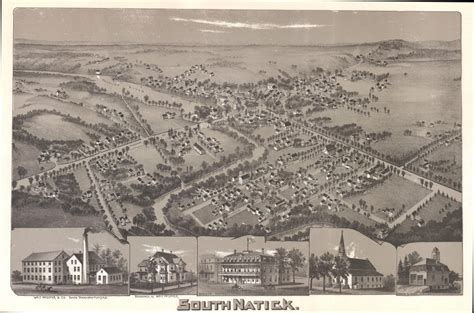 South Natick Massachusetts Geographicus Rare Antique Maps