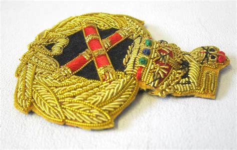 British Field Marshal Cap Badge Ww2 Army Hat Wwii Bernard Montgomery