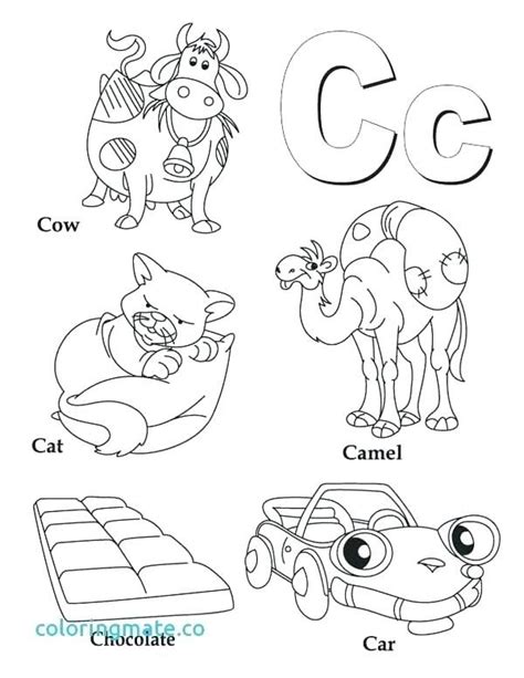 When using with younger children, cut out the shape afterwards and a simple lowercase letter tracing page with opportunity for children to make their own on the last line. Color In Pages Letter C Coloring Pages Spring Pictures For ...