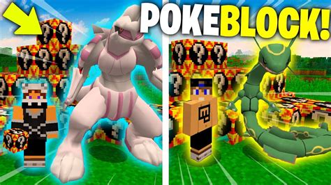 Minecraft Ita I Lucky Block Dei Pokemon Pokeblock Youtube
