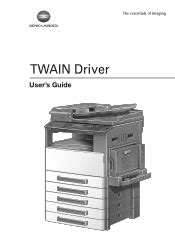 Find everything from driver to manuals of all of our bizhub or download the latest drivers, manuals and software for your konica minolta device. Konica Minolta bizhub 181 Manual