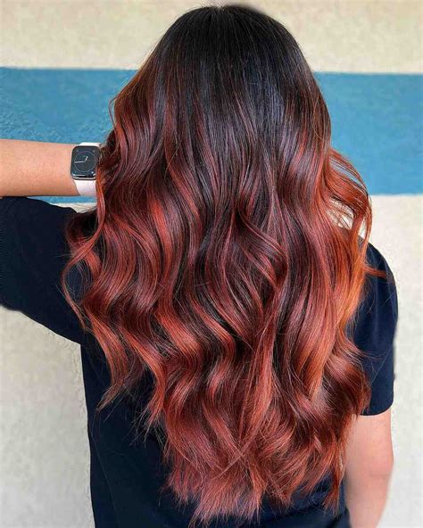 Red Balayage Hair Colors 25 Hottest Examples For 2022