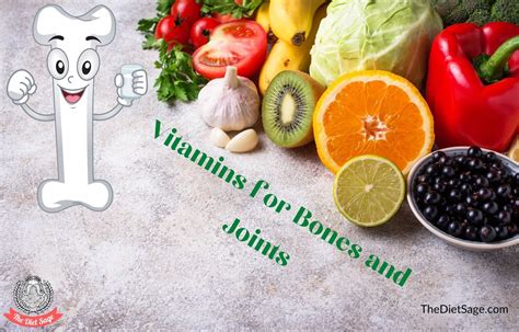 Top 6 Vitamins For Bones And Joints The Diet Sage