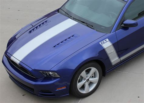 2013 2014 Ford Mustang Stripes Boss Hood Decals Prime 2 Vinyl Graphics