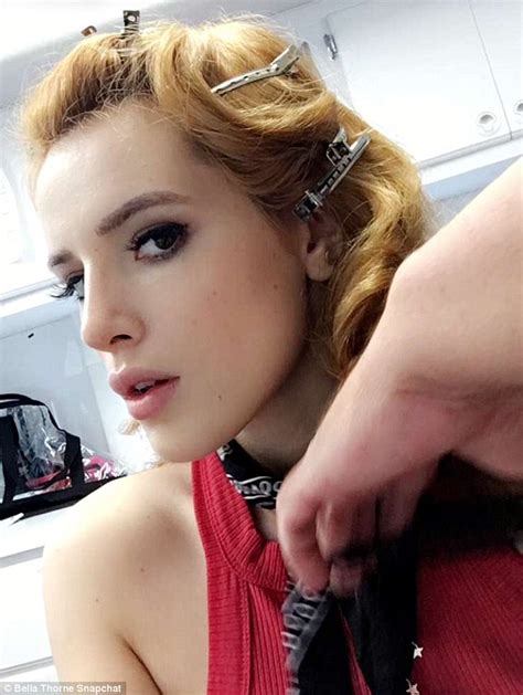 Bella Thorne Jokingly Puckers Up To Male Companion In Montreal Daily