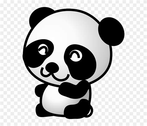 Panda Bear Animal Cute Baby Black White Panda