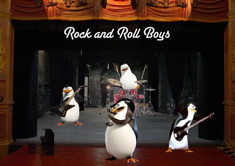 We are having difficulty with the twitter account @playclubpenguin club penguin is managing too many twitter accounts. Rock and Roll, Boys! - Penguins of Madagascar Fan Art ...