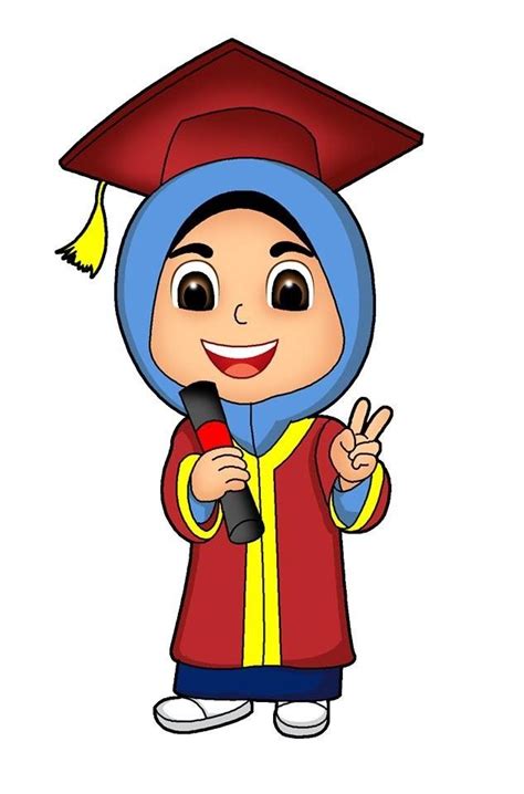 Gambar Kartun Orang Wisuda