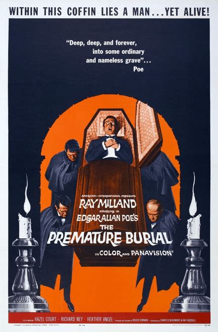 The Premature Burial Us Poster Art 1962 Movie Poster Masterprint Item Varevcmmdprbuec001h