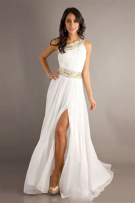 White Dress Pictures Beautiful White Prom Dresses