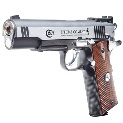 Colt Spezial Combat Classic Vollmetall Co2 Pistole 45 Mm Bb Dark Ops
