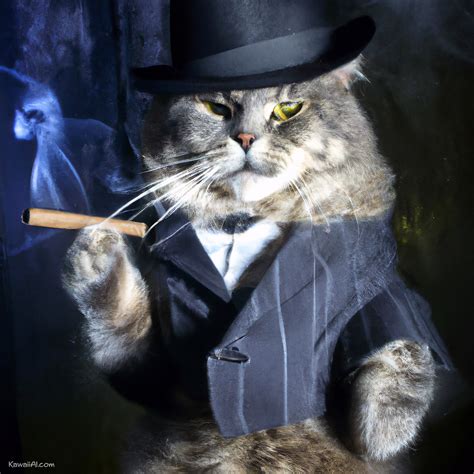 Cat Gangsters Ai Art Using Imgcreatorai And Dall E Kawaii Ai