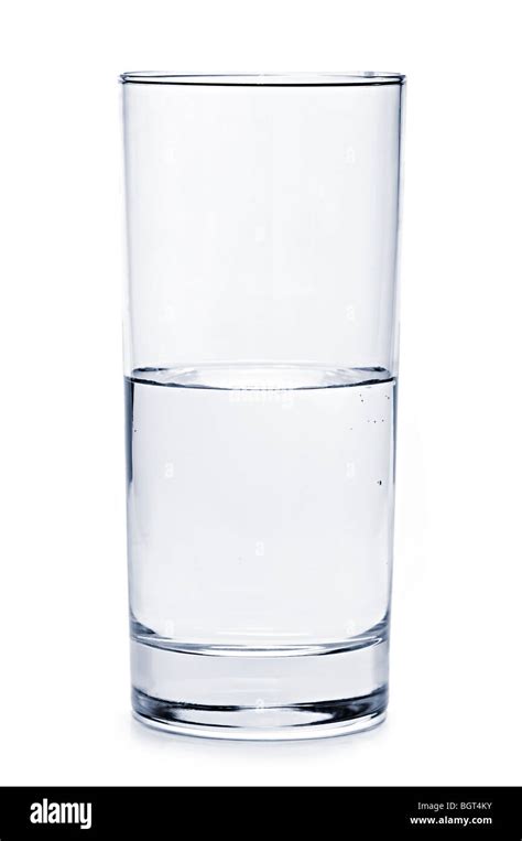 Glass Half Full Water High Resolution Stock Photography And Images Alamy