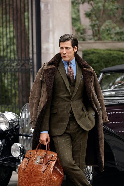 Ralph Lauren Purple Labelwell Dressed Gentleman Mode Gentleman