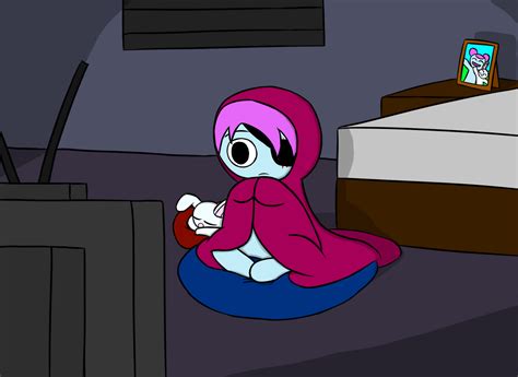 Pibby Watching Tv Late At Night By Wolfermaster On Deviantart
