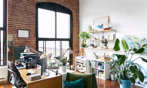 A Painters Modern Loft Minimalist Interior Of Loft With Dreamy And