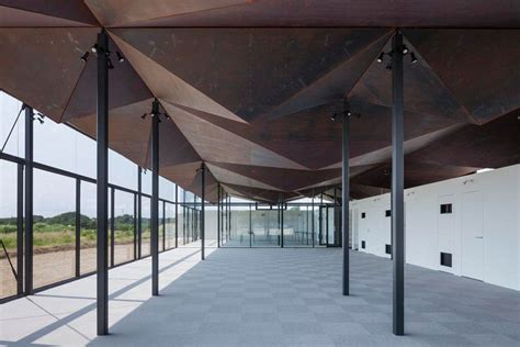 Canopy ,, in architecture , a projecting hood or cover suspended over an altar, statue, or niche. NTA creates crumpled weathering steel canopy for Japan ...
