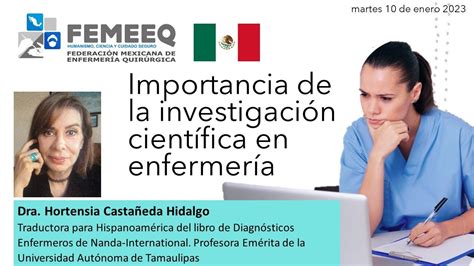 Importancia De La Investigación Científica En Enfermería Youtube