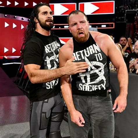 The Brothers Are Back Together 💝 Dean Ambrose Seth Rollins Wwe Seth Rollins Wwe Dean Ambrose