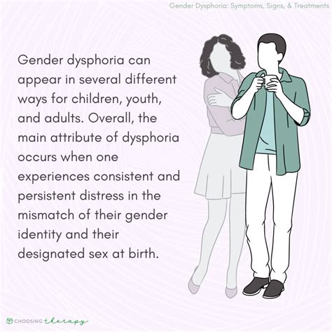 Gender Dysphoria Symptoms Signs And Treatments