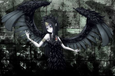 Anime Dark Angel Hd Wallpaper Background Image