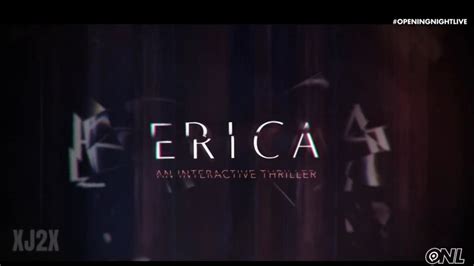 Erica An Interactive Thriller Gameplay Trailer Gamescom 2019 Hd 1080p Youtube
