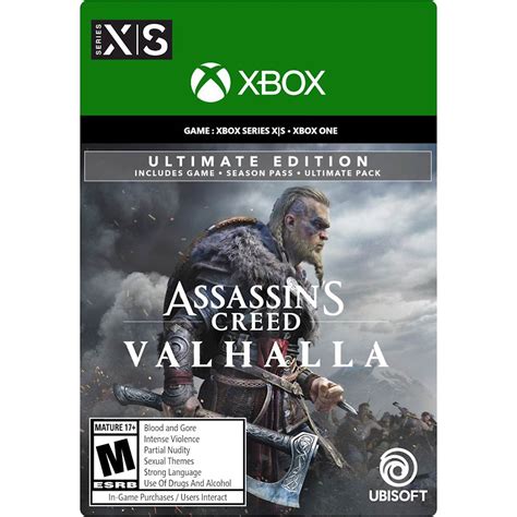 Best Buy Assassin S Creed Valhalla Ultimate Edition Xbox One Xbox