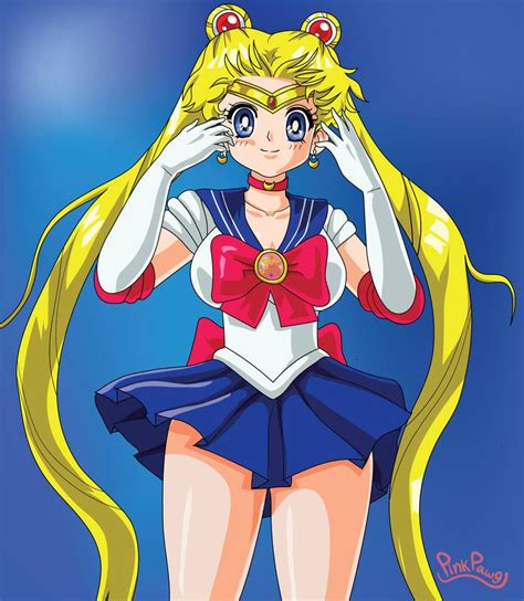 She Is The One Sailor Moon By Https Deviantart Com Pinkpawg On