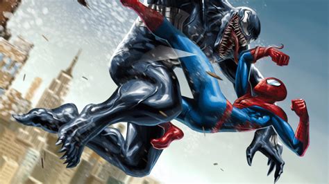 Venom Spiderman Wallpaper 4k
