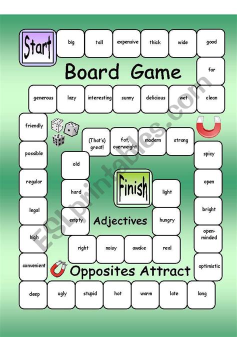With This Board Game Learners Will Revise Or Enhance Vocabulary In An