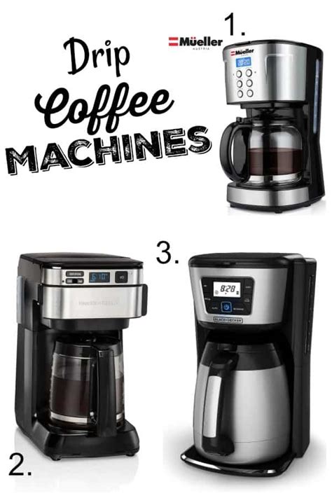 Types Of Coffee Makers Orderrewa