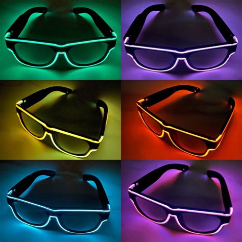 led flashing sunglasses rechargeable men s fashion watches and accessories sunglasses