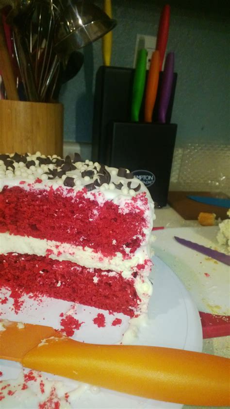 Red Velvet Cheesecake Layer Cake