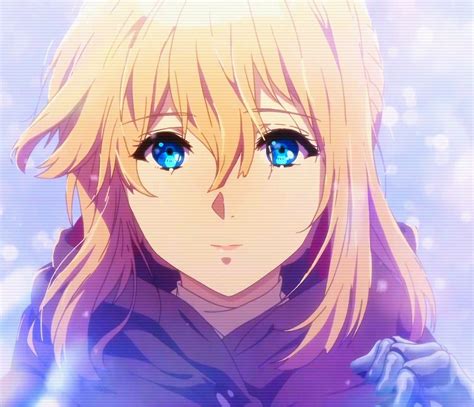 Violet Evergarden Cute Smile Anime Violet Búp Bê