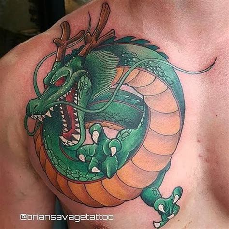 Resultado De Imagem Para Shenlong Tattoo Dbz Tattoo Geek Tattoo Gaming Tattoo Dragon Ball