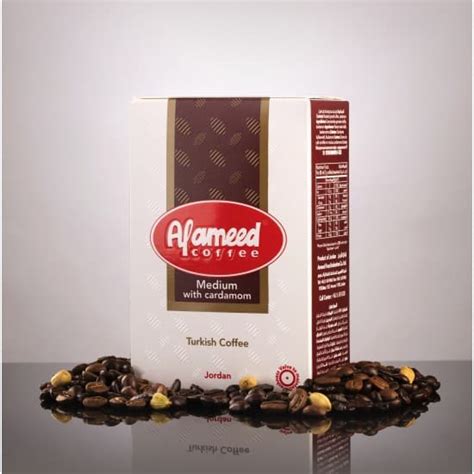 Al Ameed Coffee Medium With Cardamom G Pistahoney