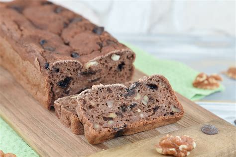 Bananenbrot mit Schokolade Rezept vegan und glutenfrei